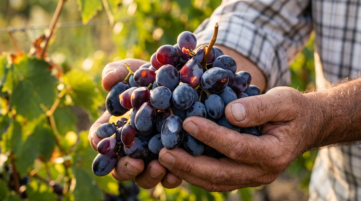Savoir-faire agricole arménien et vendanges de raisins